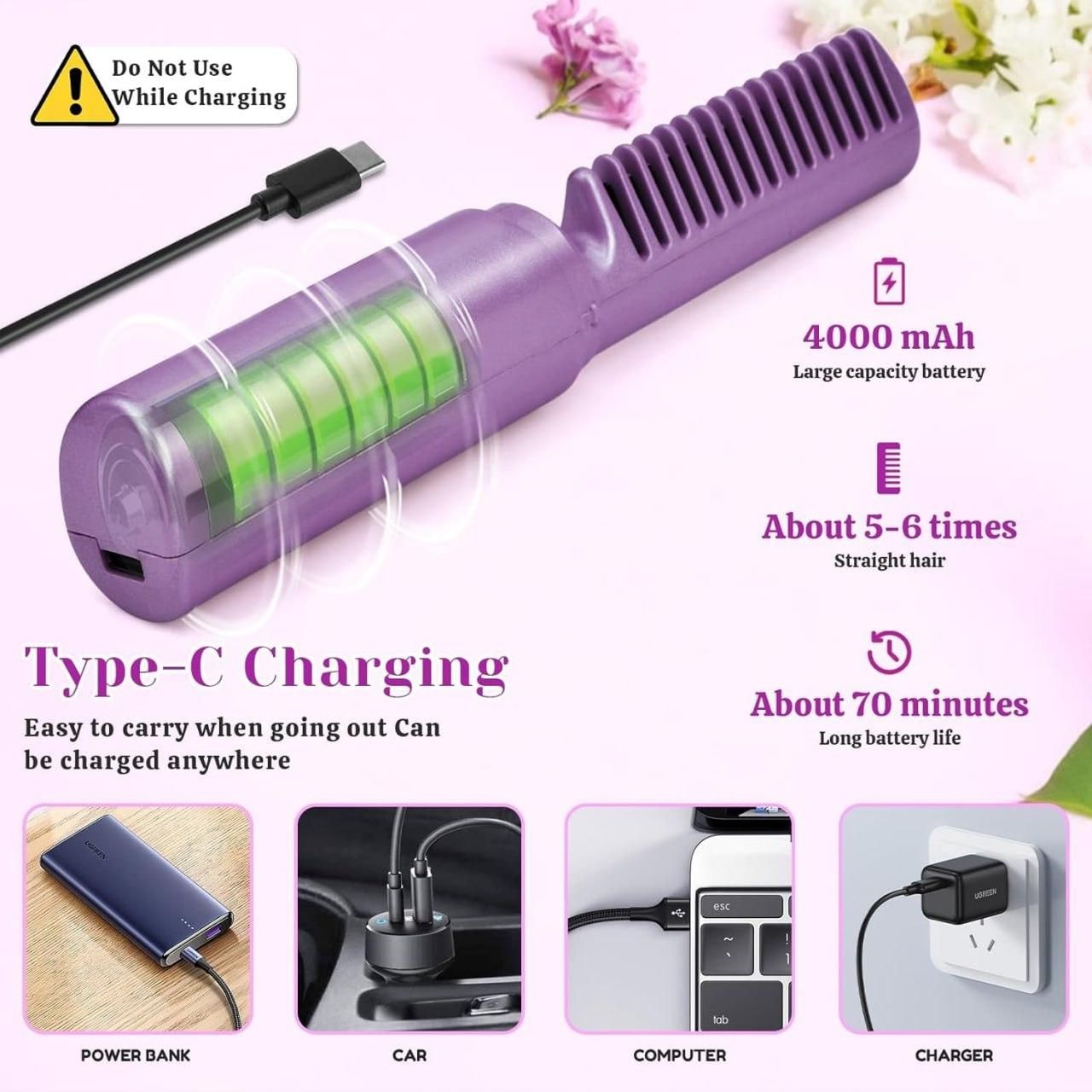 Wireless Electric Mini Straightener