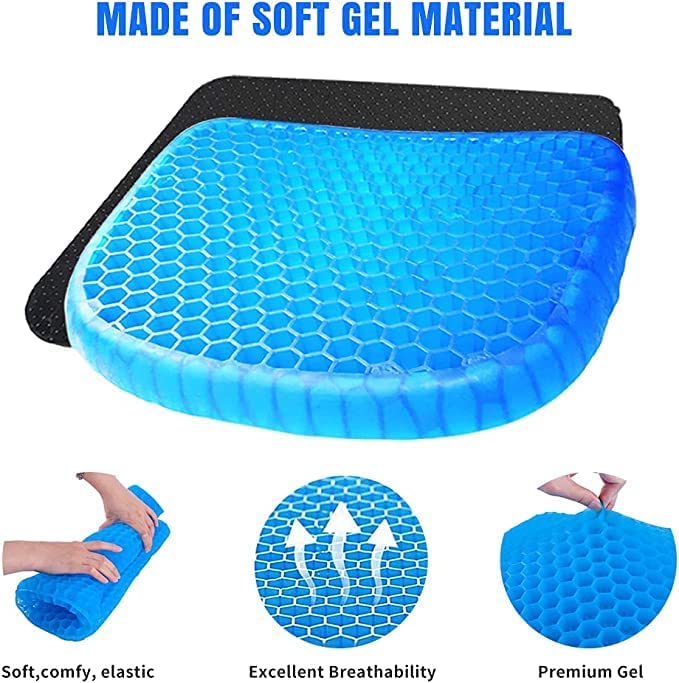 Gel Orthopedic Seat Cushion Pad