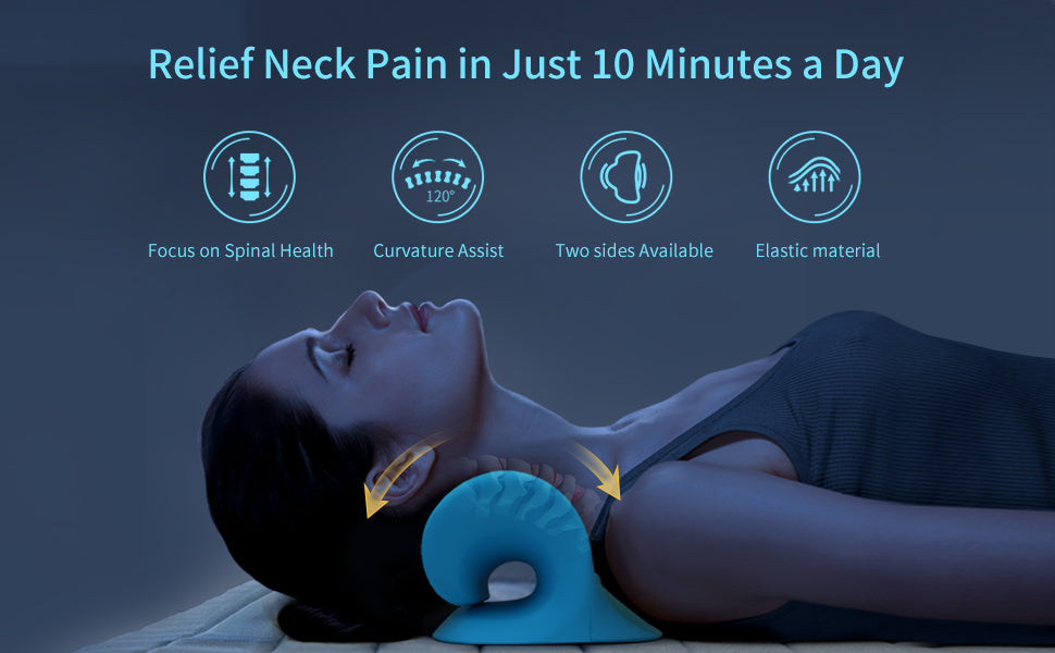 Neck Relaxer | Cervical Pillow for Neck and Shoulder Pain |